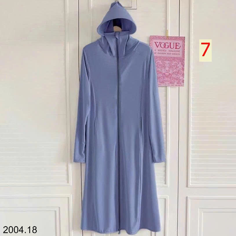 26HA2004.18 - ÁO CHỐNG NẮNG LỤA BĂNG DÁNG DÀI