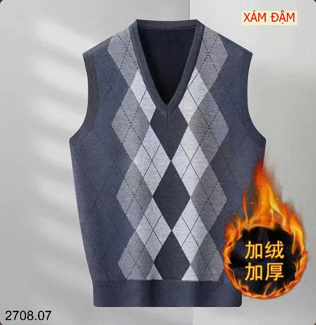 26HA2708.07 - ÁO GILE LEN LÓT LÔNG TRUNG NIÊN