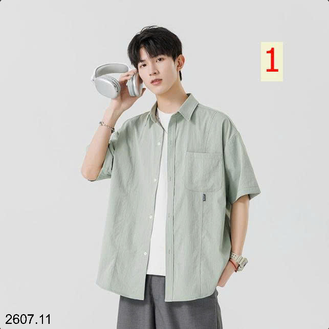 26HA2607.11 - SƠ MI NGẮN TAY NAM