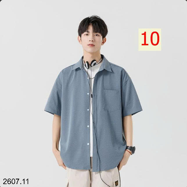 26HA2607.11 - SƠ MI NGẮN TAY NAM