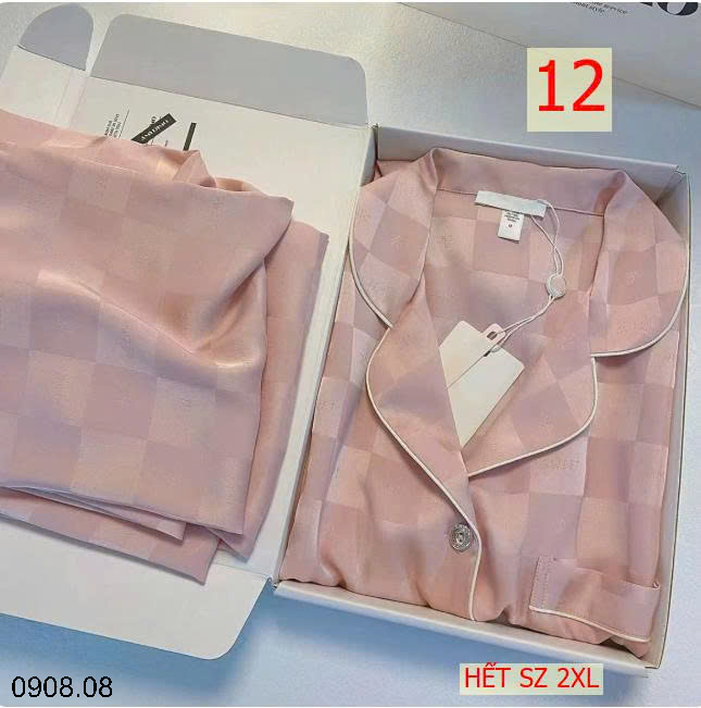 26HA0908.08 - BỘ LỤA PIZAMA THU ĐÔNG