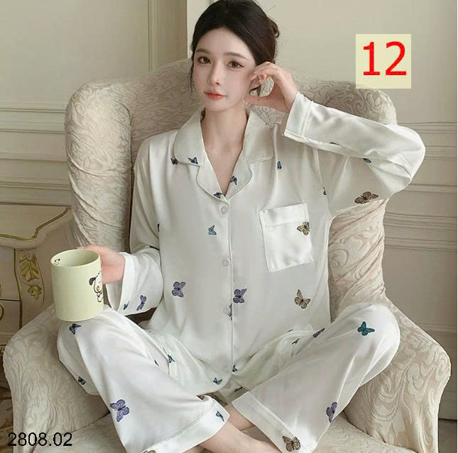 26HA2808.02 - BỘ PIZAMA LỤA CHO NỮ