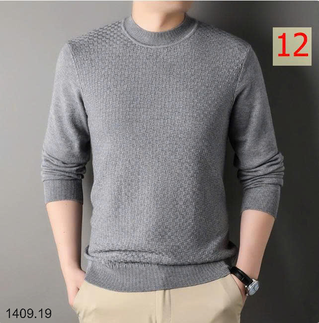 26HA1409.19 - ÁO LEN NAM CỔ 3P GIỮ NHIỆT