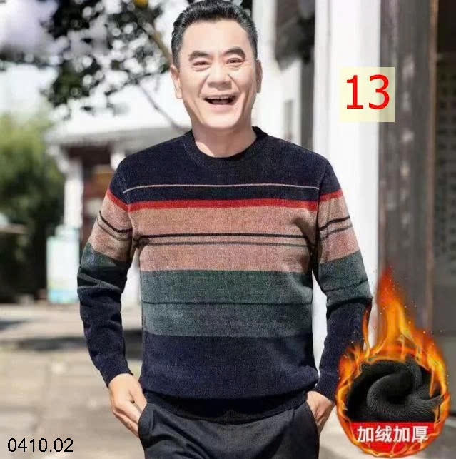 26HA0410.02 - ÁO LEN NAM TRUNG NIÊN LÓT LÔNG