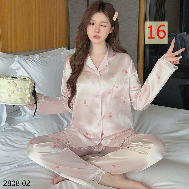 26HA2808.02 - BỘ PIZAMA LỤA CHO NỮ
