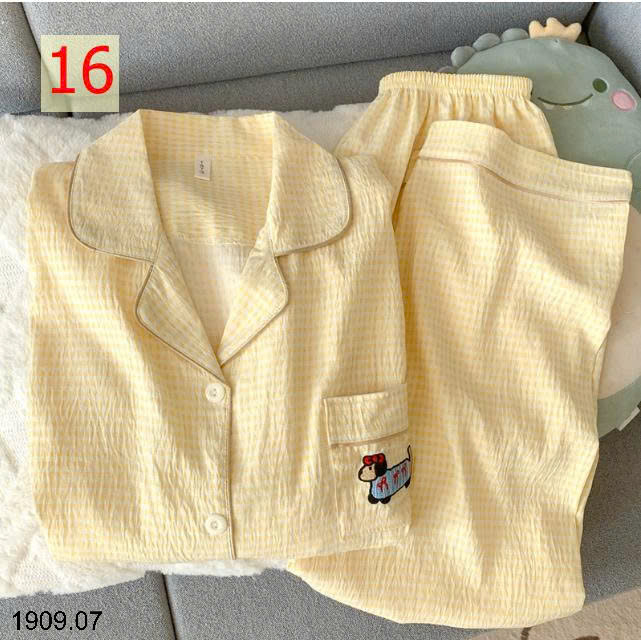 26HA1909.07 - BỘ MẶC NHÀ DÀI TAY CHO NỮ