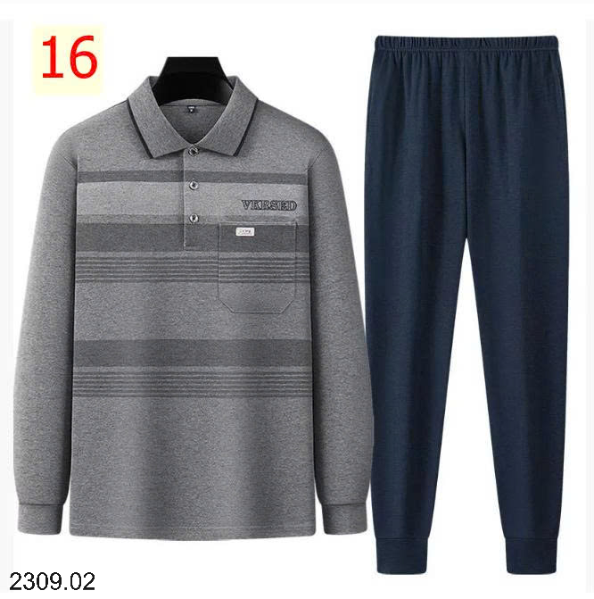 26HA2309.02 - BỘ DÀI TAY TRUNG NIÊN TẶNG BỐ