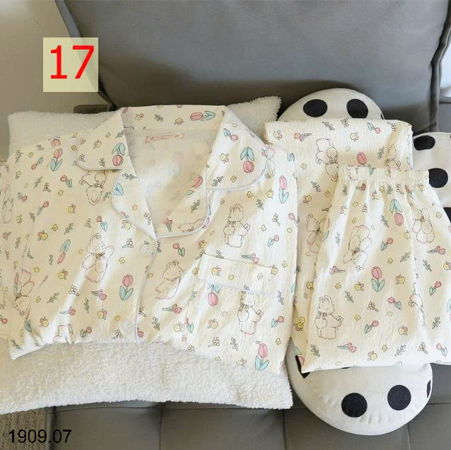 26HA1909.07 - BỘ MẶC NHÀ DÀI TAY CHO NỮ