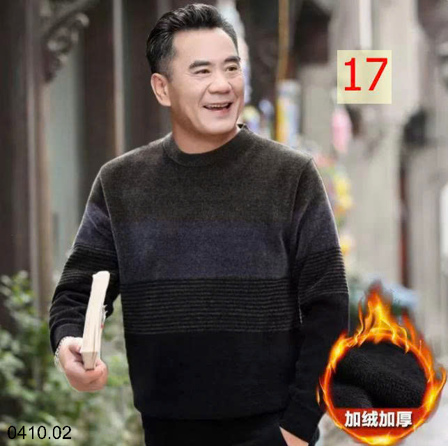 26HA0410.02 - ÁO LEN NAM TRUNG NIÊN LÓT LÔNG