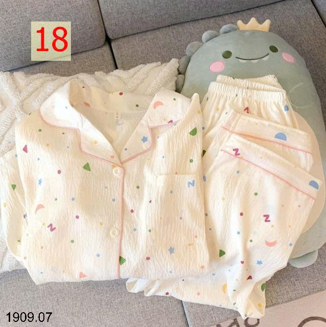 26HA1909.07 - BỘ MẶC NHÀ DÀI TAY CHO NỮ