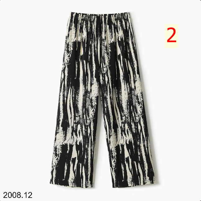 26HA2008.12 - QUẦN XUÔNG ỐNG RỘNG LOANG MÀU NỮ