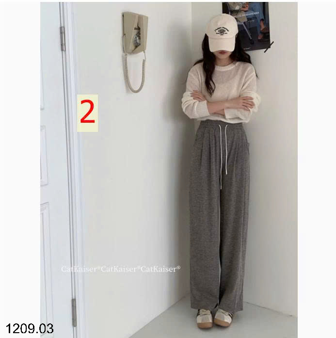 26HA1209.03 - QUẦN ỐNG RỘNG CATKAISER