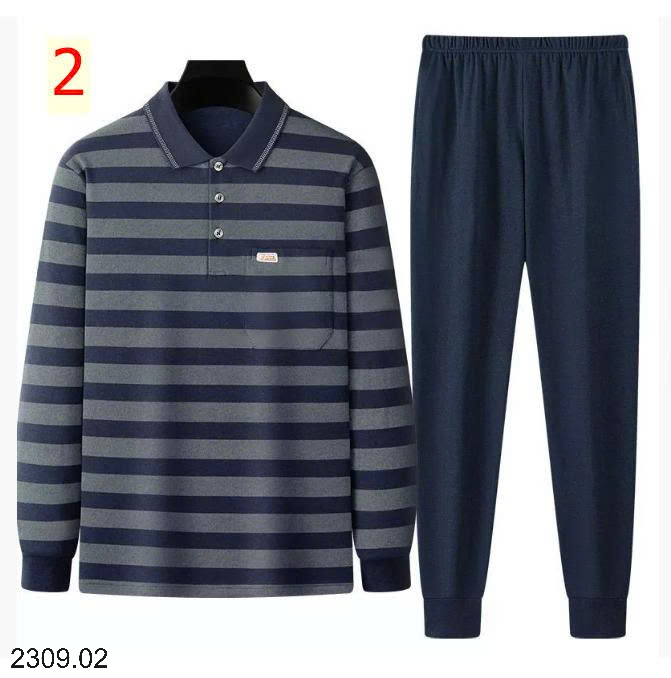 26HA2309.02 - BỘ DÀI TAY TRUNG NIÊN TẶNG BỐ
