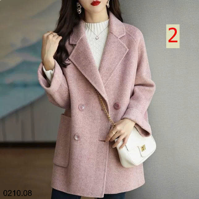 26HA0210.08 - ÁO KHOÁC DẠ CHO NỮ