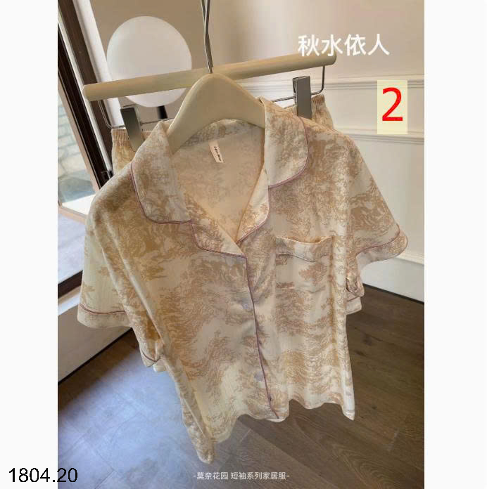 26HA1804.20 - BỘ PIJAMA CỘC MẶC NHÀ NỮ