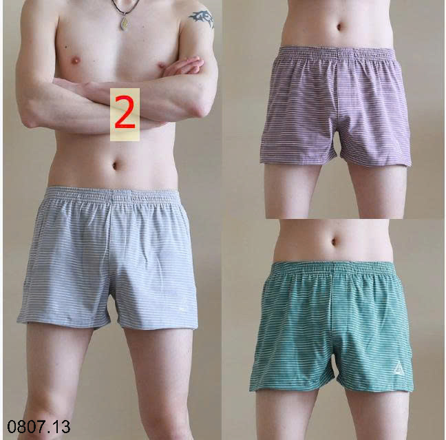 26HA0807.13 - SET 3 QUẦN KẺ SÀ LỎN KẺ NAM