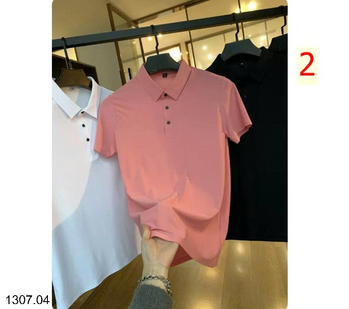 26HA1307.04 - POLO LỤA BĂNG NAM INBLUE