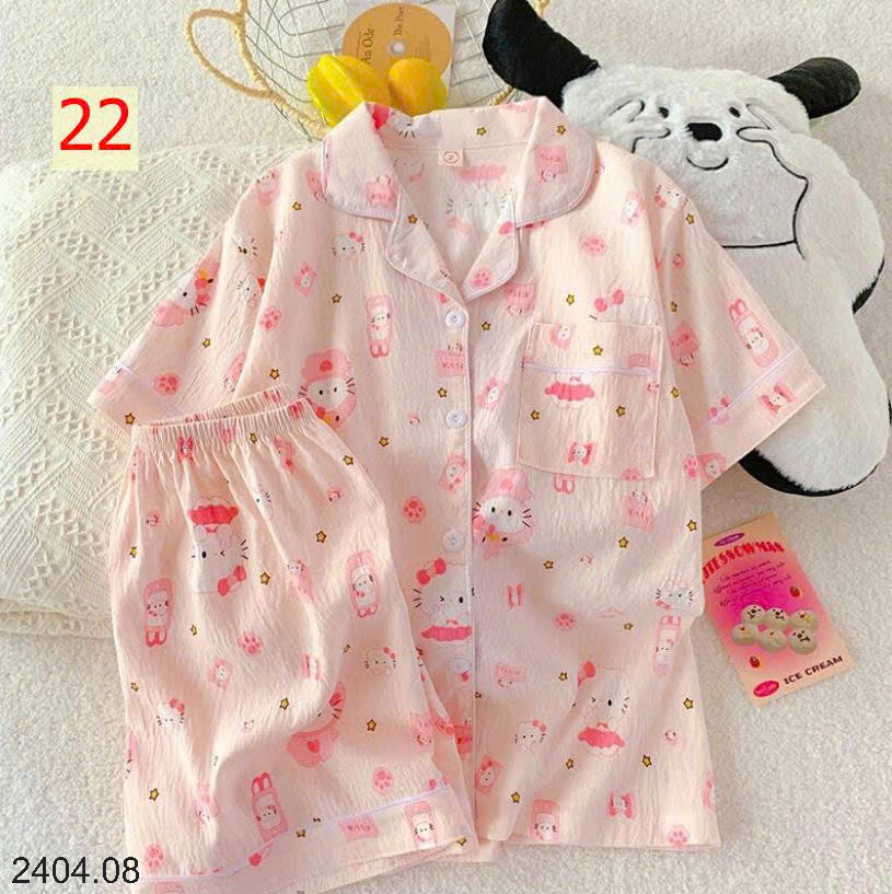 26HA2404.08 - SET BỘ PIZAMA CHO NỮ