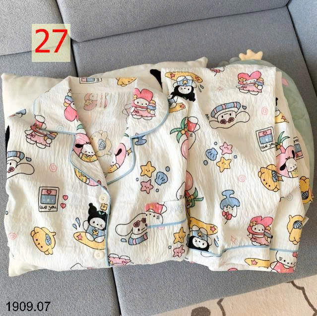 26HA1909.07 - BỘ MẶC NHÀ DÀI TAY CHO NỮ
