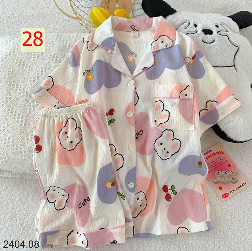 26HA2404.08 - SET BỘ PIZAMA CHO NỮ