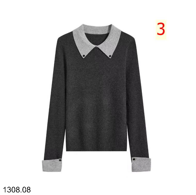 26HA1308.08 - ÁO LEN CỔ POLO CHO NỮ