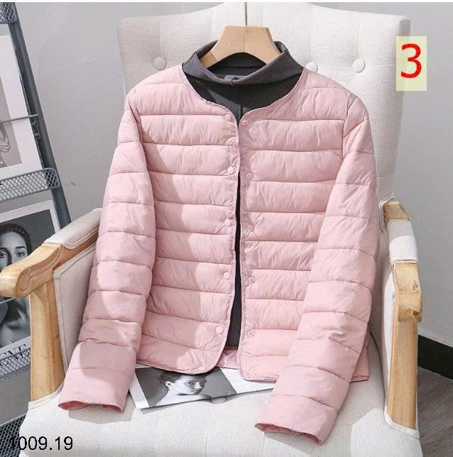 26HA1009.19 - ÁO PHAO SIÊU NHẸ CỔ V NỮ