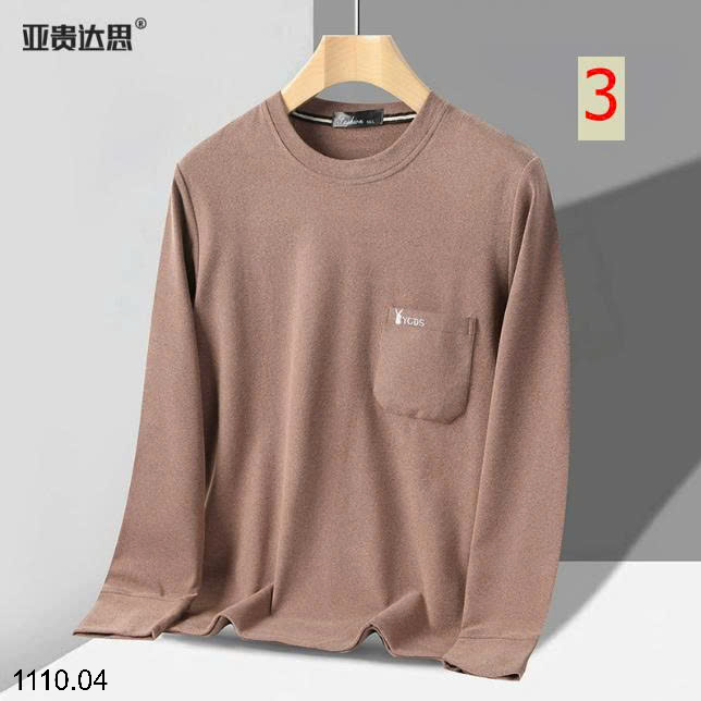 26HA1110.04 - ÁO THU ĐÔNG DÀI TAY NAM CỔ TRÒN