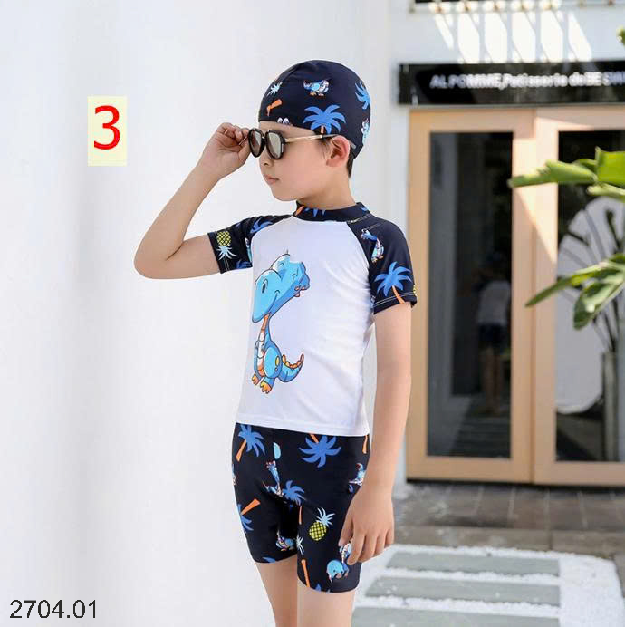 26HA2704.01 - SET ĐỒ BƠI BÉ TRAI