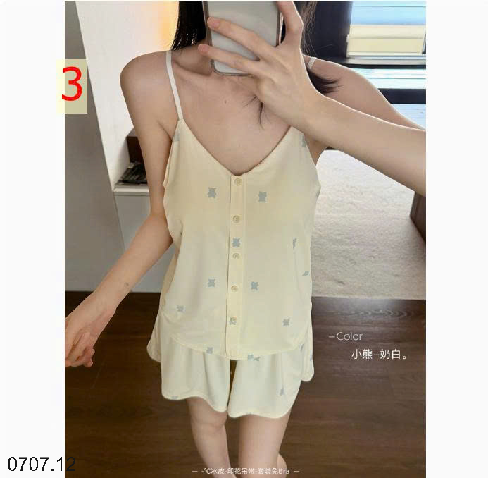 26HA0707.12 - BỘ HAI DÂY KÈM ĐỆM NGỰC