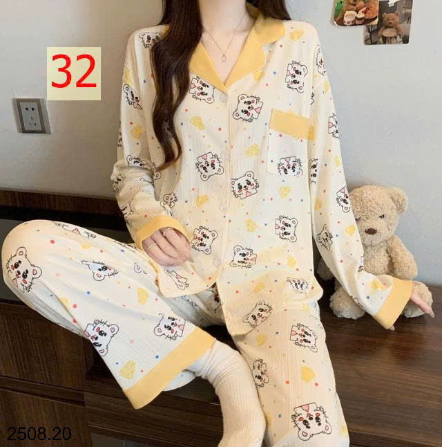 26HA2508.20 - BỘ NỮ PIZAMA MẶC NHÀ