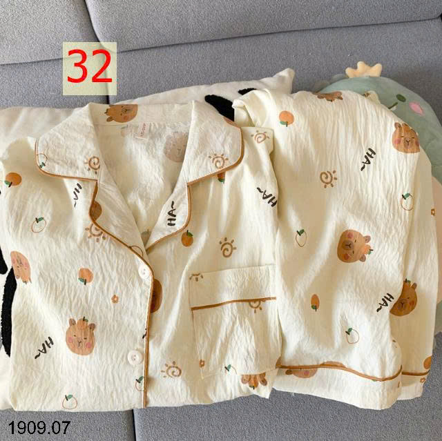 26HA1909.07 - BỘ MẶC NHÀ DÀI TAY CHO NỮ