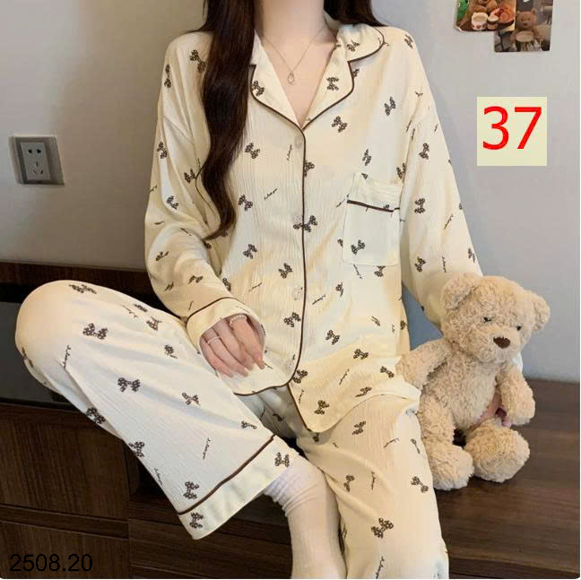 26HA2508.20 - BỘ NỮ PIZAMA MẶC NHÀ