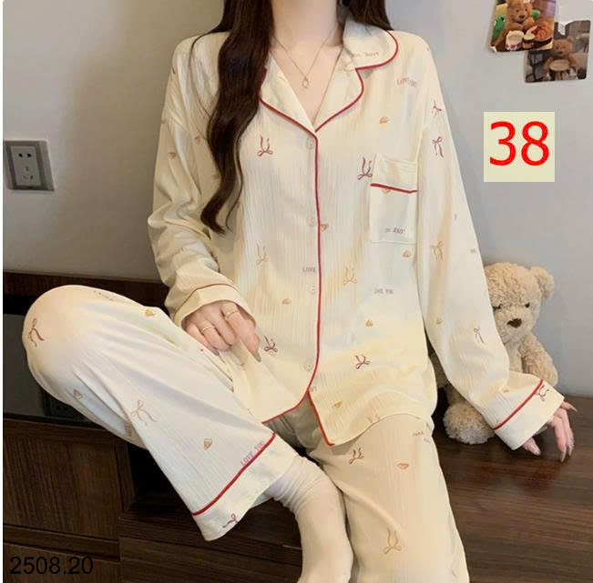 26HA2508.20 - BỘ NỮ PIZAMA MẶC NHÀ