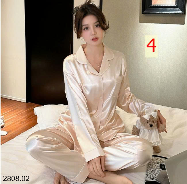 26HA2808.02 - BỘ PIZAMA LỤA CHO NỮ