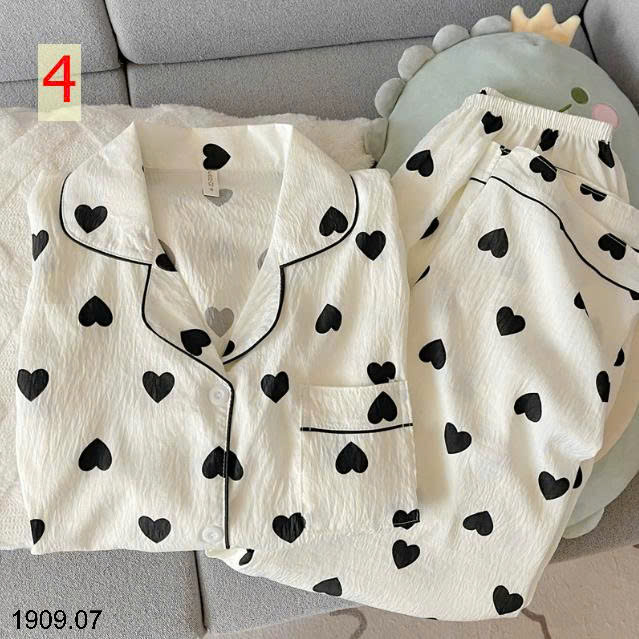 26HA1909.07 - BỘ MẶC NHÀ DÀI TAY CHO NỮ