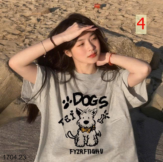 26HA1704.23 - ÁO PHÔNG COTTON CHO NỮ