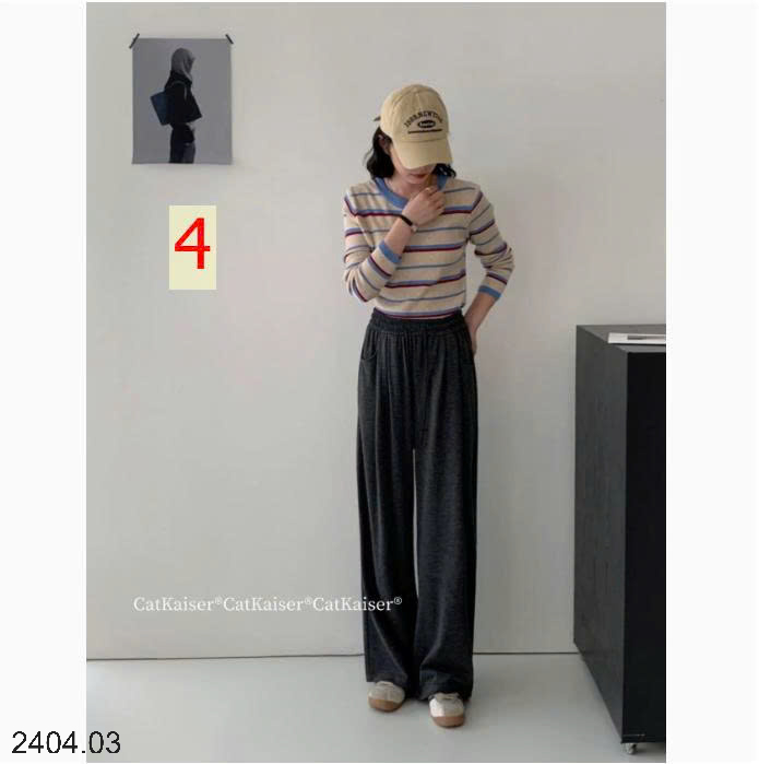 26HA2404.03 - QUẦN ỐNG RỘNG CATKAISER