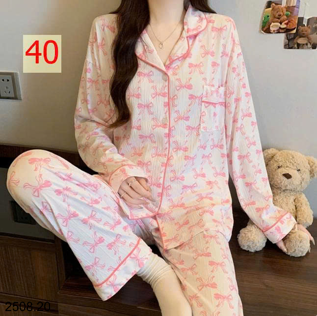 26HA2508.20 - BỘ NỮ PIZAMA MẶC NHÀ