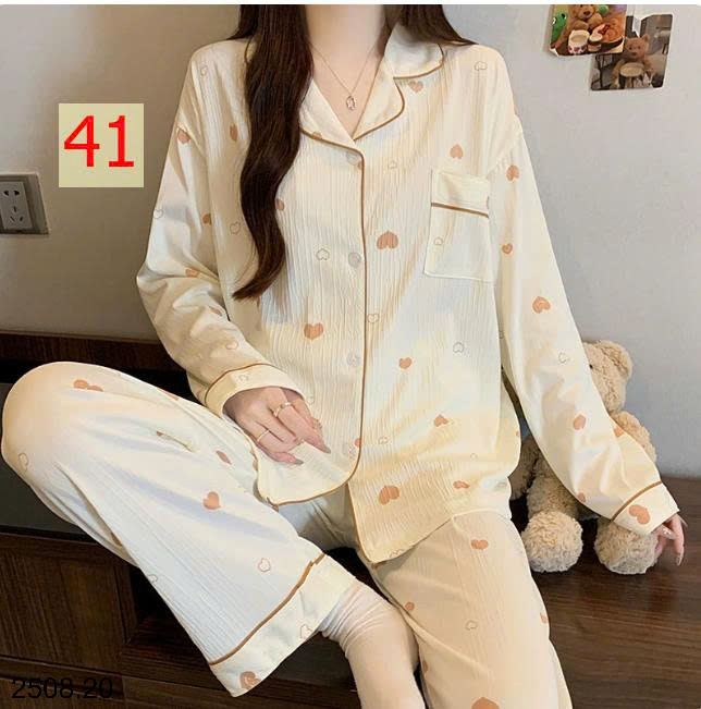 26HA2508.20 - BỘ NỮ PIZAMA MẶC NHÀ