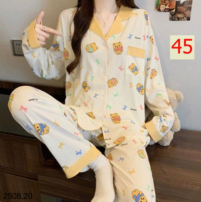 26HA2508.20 - BỘ NỮ PIZAMA MẶC NHÀ