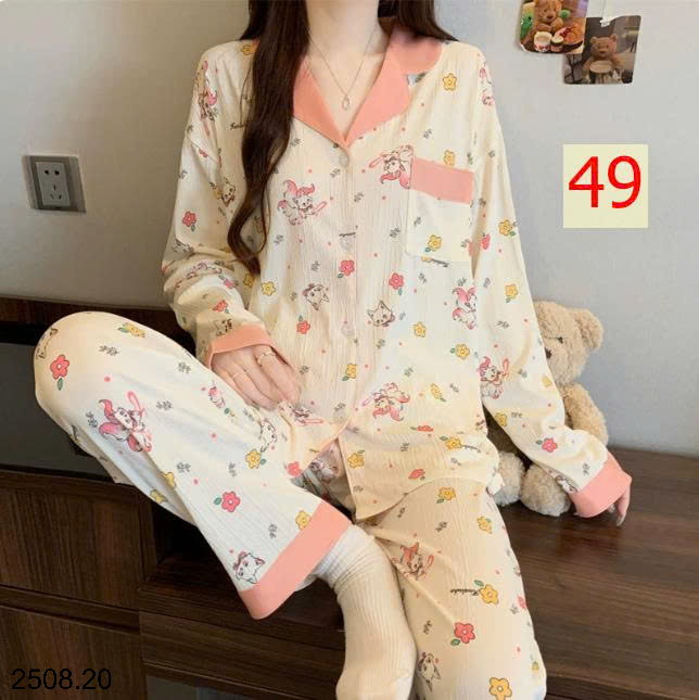 26HA2508.20 - BỘ NỮ PIZAMA MẶC NHÀ