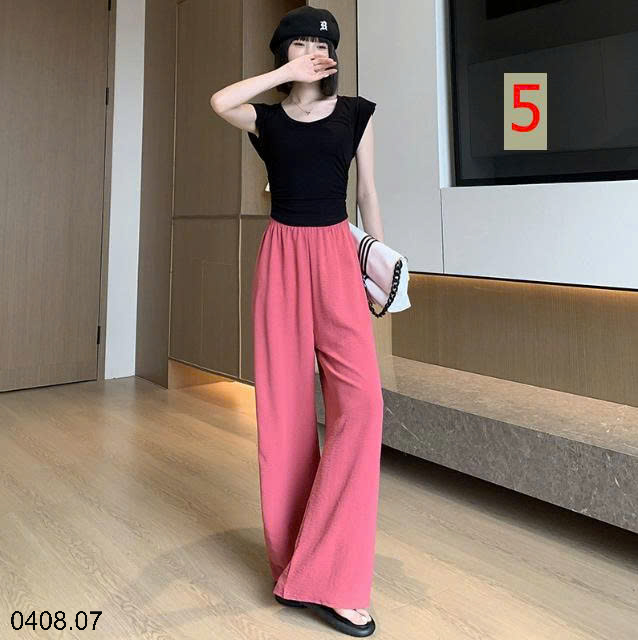 26HA0408.07 - QUẦN CHỐNG NẮNG ỐNG RỘNG NỮ