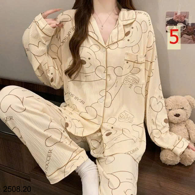 26HA2508.20 - BỘ NỮ PIZAMA MẶC NHÀ