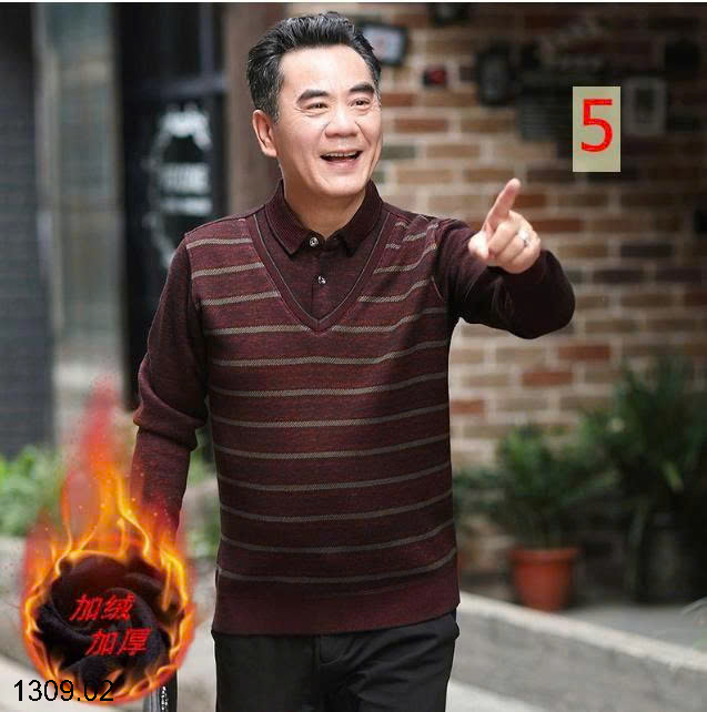 26HA1309.02 - ÁO LÓT LÔNG CỔ SƠ MI TẶNG BỐ