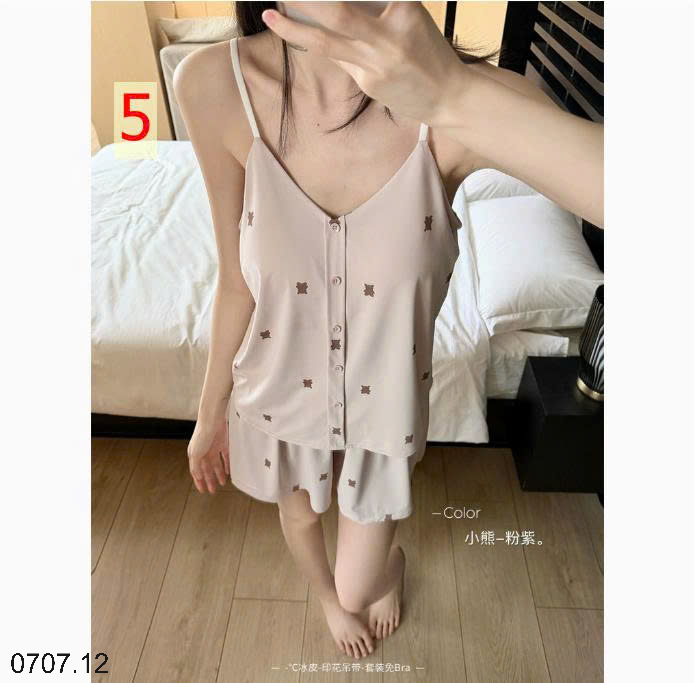 26HA0707.12 - BỘ HAI DÂY KÈM ĐỆM NGỰC