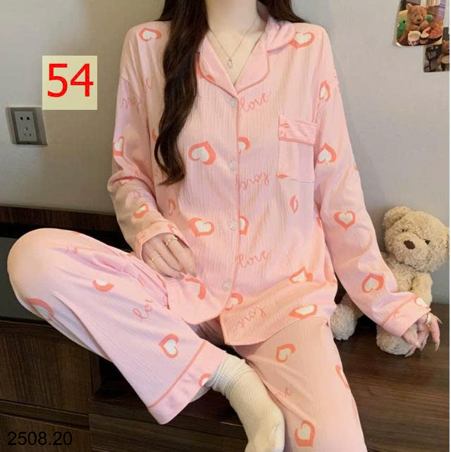 26HA2508.20 - BỘ NỮ PIZAMA MẶC NHÀ
