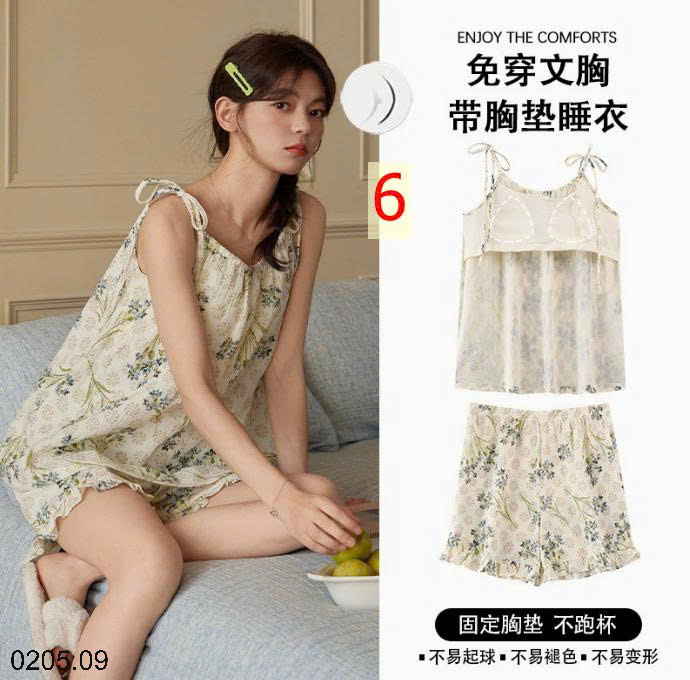 26HA0205.09 - BỘ NGỦ 2 DÂY KÈM BRA