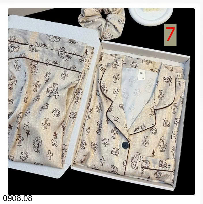26HA0908.08 - BỘ LỤA PIZAMA THU ĐÔNG