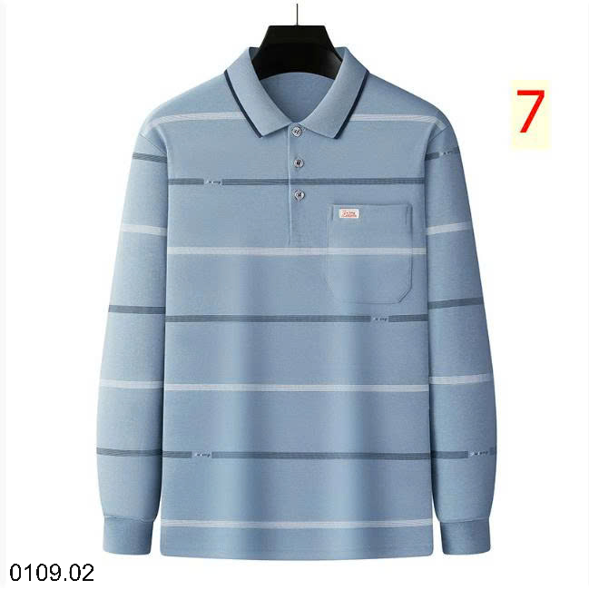 26HA0109.02 - ÁO POLO DÀI TAY TRUNG NIÊN