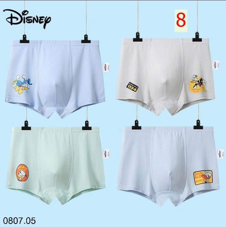 26HA0807.05 - SET 4 QUẦN CHÍP ĐÙI DISNEY CHO BÉ